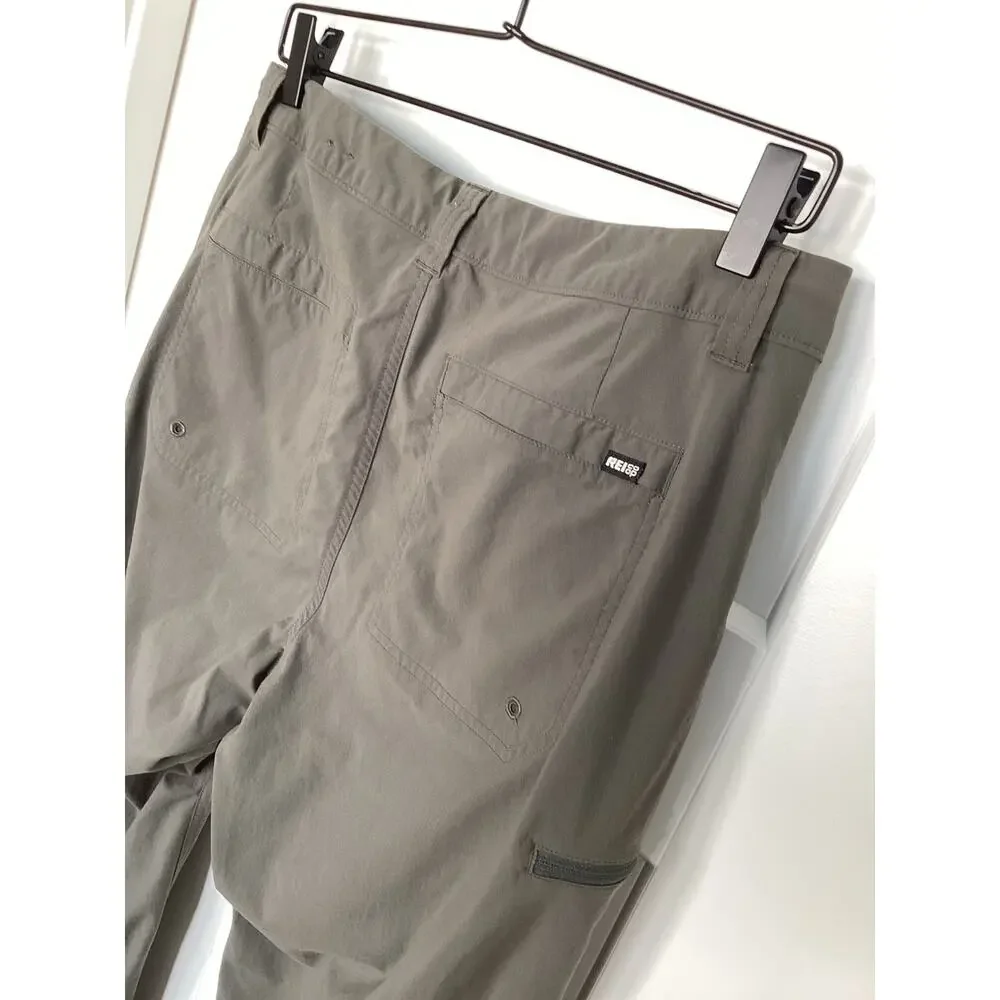 Rei Co-Op Men's Straight Leg Sahara Path‎ Pants Hiking Outdoor Green Size 32x30 - Picture 5 of 10